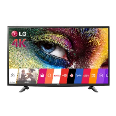 Smart TV LED 49" LG 49UH6100 4K - R$2.565,00
