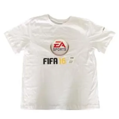 Camiseta Exclusiva Fifa 16 Branca - Tam G R$ 1