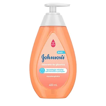 Sabonete Líquido Infantil Glicerinado, Johnson's, 400ml