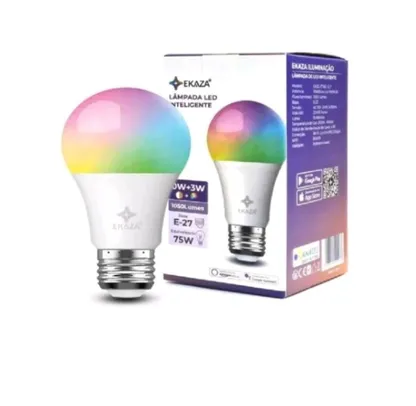 [MagaluPay R$53] Smart lâmpada ekaza compatível com alexa | R$67