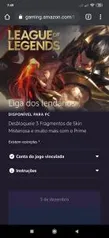 (PRIME) Já disponível : Fragmento de skin misteriosa | League of Legends