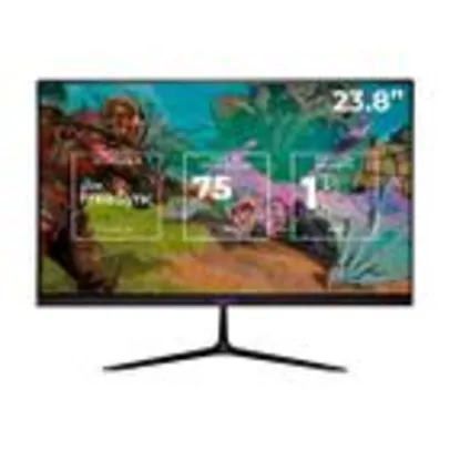 Monitor Gamer Mancer Horizon 23.8 Pol. Va Full HD 1ms 75Hz Freesync/G-Sync VGA/HDMI MCR-HZN24-BL1