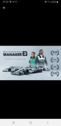 [App Grátis] Motorsport Manager Mobile 3