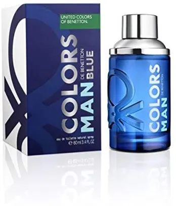 [PRIME] Perfume Benetton Colors Blue Man Edt 60mL | R$59