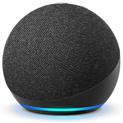 [R$ 215 banQi] Smart Speaker Amazon Echo Dot 4ª Geração com Alexa