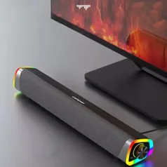 Soundbar Lenovo L101 RGB para Computador ou Notebook | R$162