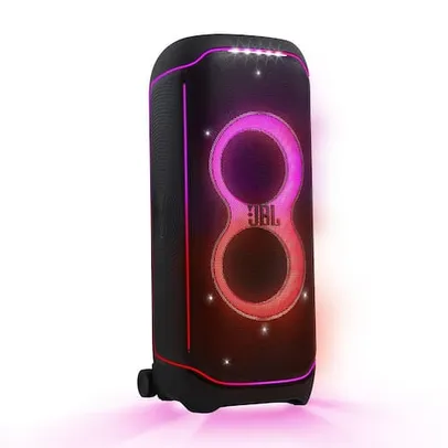 Torre de Som JBL PartyBox Ultimate com Bluetooth, Wi-Fi e Iluminação LED - 1100W