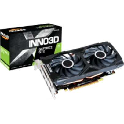 Placa de Vídeo Inno3D GeForce GTX 1660 Super Twin X2, 6GB GDDR6, 192Bit