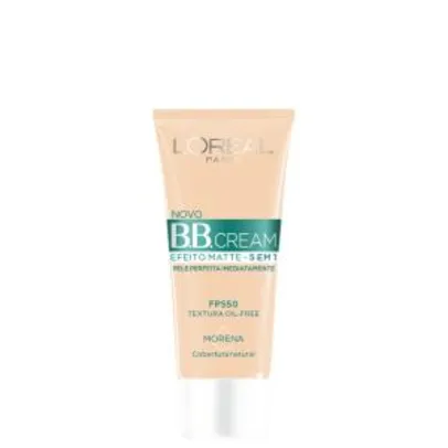 L'Oréal - BB Cream Efeito Matte 5 em 1 FPS 50 Morena | R$17