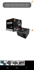 Fonte Cougar VTC 600, 80 Plus 600W | R$ 339