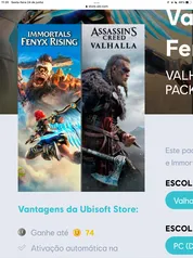 Assassin’s Creed Valhalla + Immortals Fenyx Rising