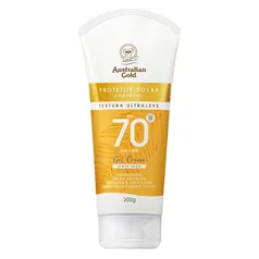 Protetor Solar Australian Gold Gel Creme FPS70