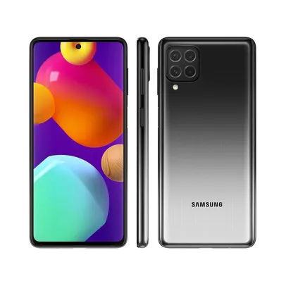 Smartphone Samsung Galaxy M62 128GB 8GB RAM Tela Infinita De 6.7 Bateria De 7000 MAh Preto