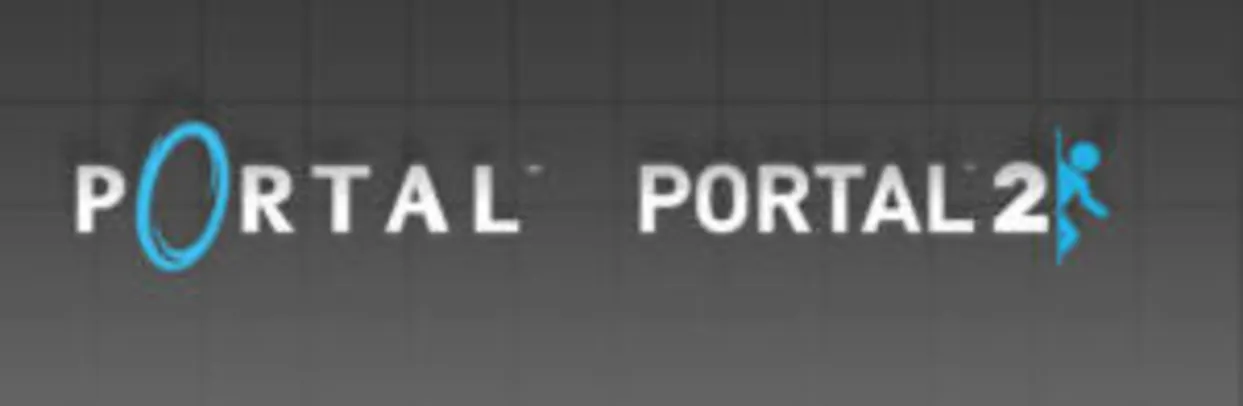 Portal 1 e 2 na Steam - R$3
