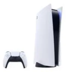 (OURO)Sony Playstation 5 825Gb Standard Cor Branco E Preto