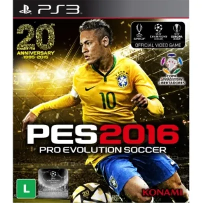 [Extra] Jogo Pro Evolution Soccer 2016-R$76,00