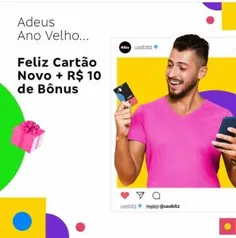 Poste uma foto do seu cartão Bitz e leve R$10 de bônus