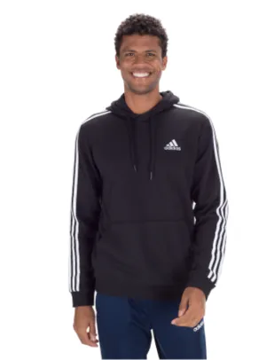 Blusão de Moletom com Capuz adidas 3S Logo - Masculino