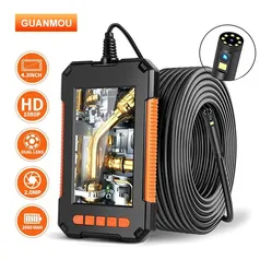 [Taxa inclusa] Câmera Industrial 1080P 4,3" IP68 do Endoscópio IPS Impermeável com LED