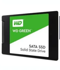 SSD WD Green, 240GB, SATA, Leitura 545MB/s, Gravação 465MB/s - WDS240G2G0A