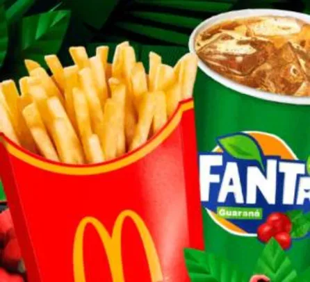 McFritas Grande + Fanta Guaraná no McDonald's - R$5,50