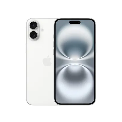 [1ª compra] iPhone 16 Plus Apple 256GB, Câmera Dupla de 48MP, Tela 6,7, Branco