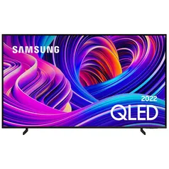 Smart TV QLED 50'' Samsung 4K UHD, 3 HDMI, 2 USB, Wi-Fi - QN50Q60BAGXZD 