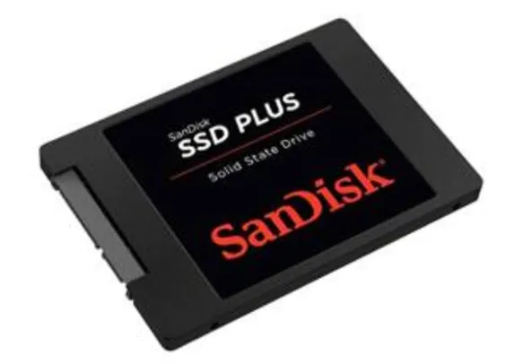 [Cartão Submarino] SSD 240Gb SanDisk® PLUS - R$153
