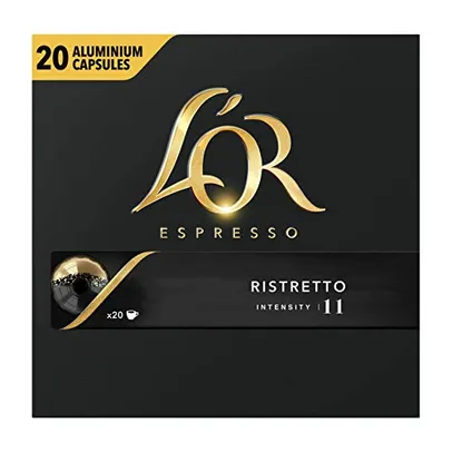 [Amazon Prime] Cápsulas de Café Ristretto L'OR 20 Cápsulas Nespresso