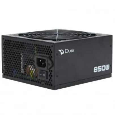 Fonte Duex 850FSE++, 850W, 80 Plus Bronze, PFC Ativo, Full Modular, DX-850FSE++