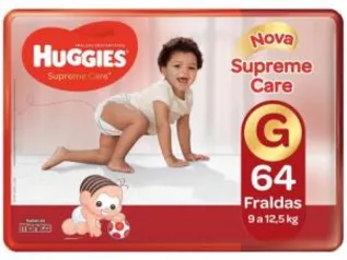 Fralda Huggies G - frete gratis + 6x sem juros