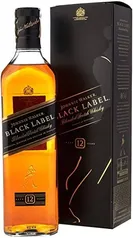 Whisky Black Label 12 anos 1L R$131