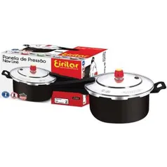 Panela de Pressão Eirilar New Line 4L Antiaderente Eiriflon - R$99