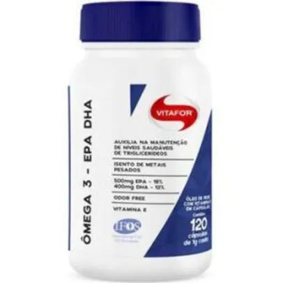 Ômega 3 EPA DHA 120 Caps - Vitafor - R$56