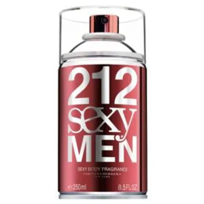 Body Spray Carolina Herrera 212 Sexy Men Eau de Toilette - 250ml R$107