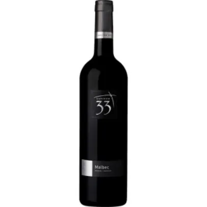 [Americanas] Vinho Tinto Argentino Latitud 33º Malbec 750ml por R$25