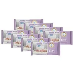 Lenços Umedecidos Huggies Baby Wipes Cheirinho de Lavanda - Kit com 384 Unidades - R$ 47