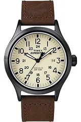 Relógio masculino Timex Expedition Scout 40, Dark Brown/Natural