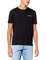 Camiseta modern cotton, Calvin Klein, Masculino, preto P ao G