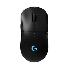 Mouse Gamer Sem Fio Logitech G PRO Wireless com Tecnologia LIGHTSPEED, RGB LIGHTSYNC, Design Ambides