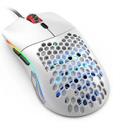 Mouse Model O Branco Fosco Glorious Gaming Race Go-White