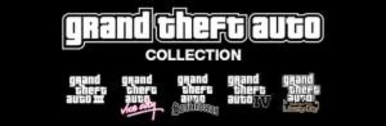 [Steam] Grand Theft Auto Collection - R$14,99
