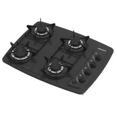 Cooktop Venax 4 Bocas Preto Bivolt GLP | R$194