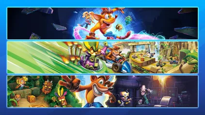 [PS Plus] Crash Bandicoot - Pacote de Crashiversário | R$250