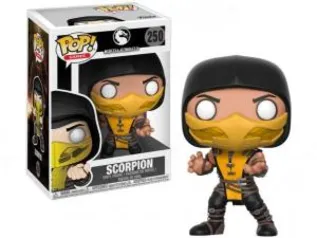 Boneco Colecionável Pop Vinyl Mortal Kombat - Scorpion 16cm Funko