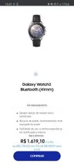 Galaxy Watch3 41mm Bluetooth | R$1619