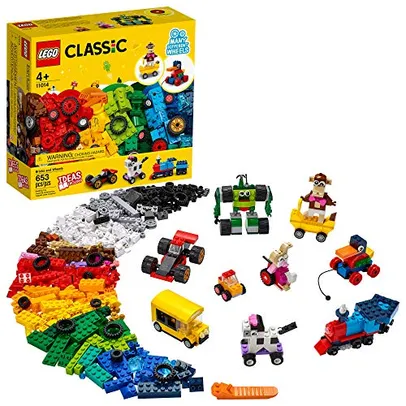Saindo por R$ 220: [PRIME] LEGO Classic Rodas e Tijolos | R$ 220 | Pelando