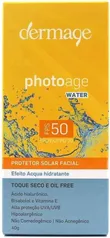 PROTETOR SOLAR DERMAGE PHOTOAGE WATER FPS 50 40GR