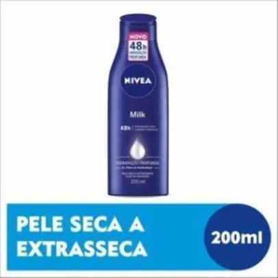 Hidratante Desodorante Nivea Milk 200ml | R$ 8