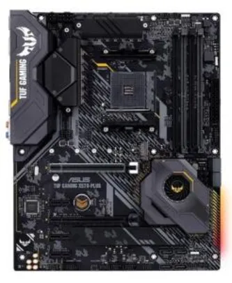 Placa Mãe Asus TUF Gaming X570-Plus, Chipset X570, AMD AM4, ATX, DDR4 - R$1379